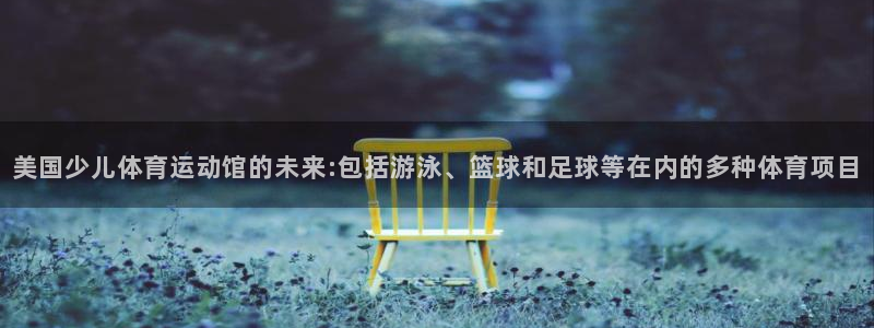 3377体育中国官方网站入口：美国少儿体育运动馆的未来:包括游泳、篮球和足球等在内的多种体育项目