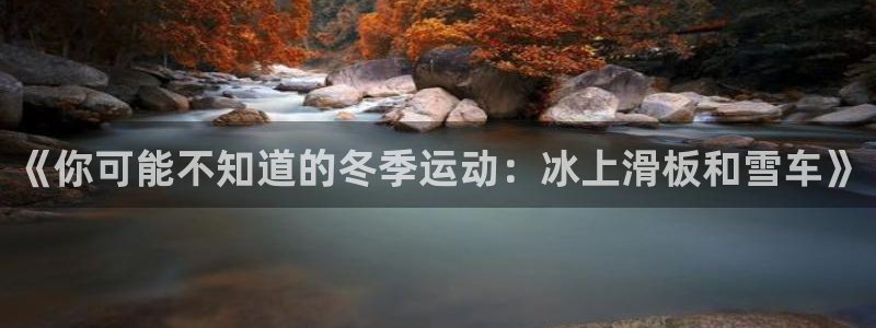 3377体育是正规的吗：《你可能不知道的冬季运动：冰上滑板和雪车》