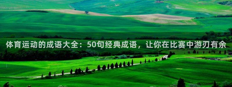 3377体育官网入口网页版：体育运动的成语大全：50句经典成语，让你在比赛中游刃有余